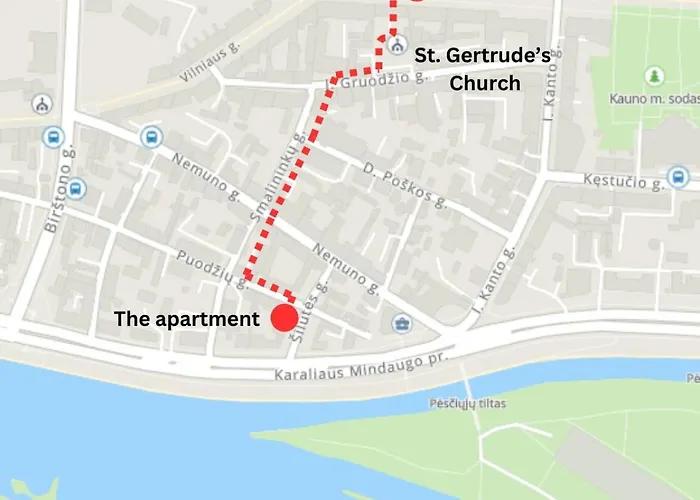 Lejlighed Spacious Old Town Apt, 3 Rooms, Sleeps 6-7 *